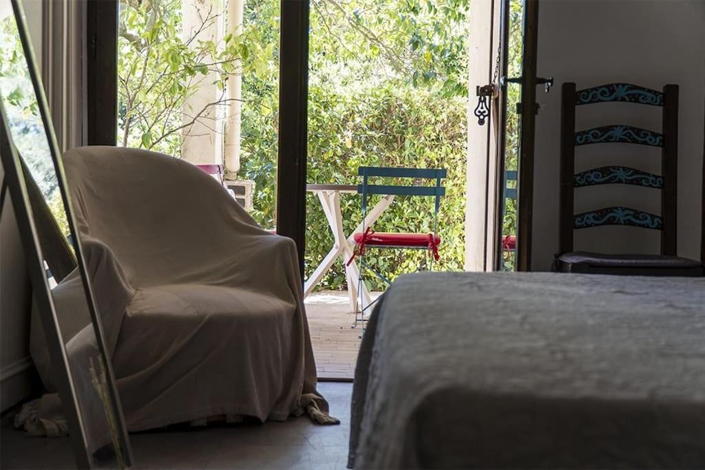 Charmant Rez De Villa Climatise Renove, 90M2 Avec Parking Cassis Ngoại thất bức ảnh