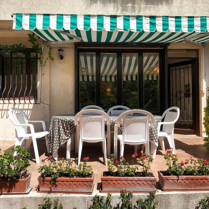 Charmant Rez De Villa Climatise Renove, 90M2 Avec Parking Cassis Ngoại thất bức ảnh