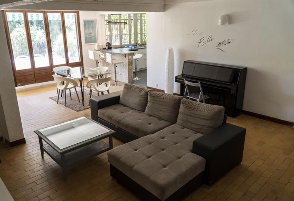 Charmant Rez De Villa Climatise Renove, 90M2 Avec Parking Cassis Ngoại thất bức ảnh