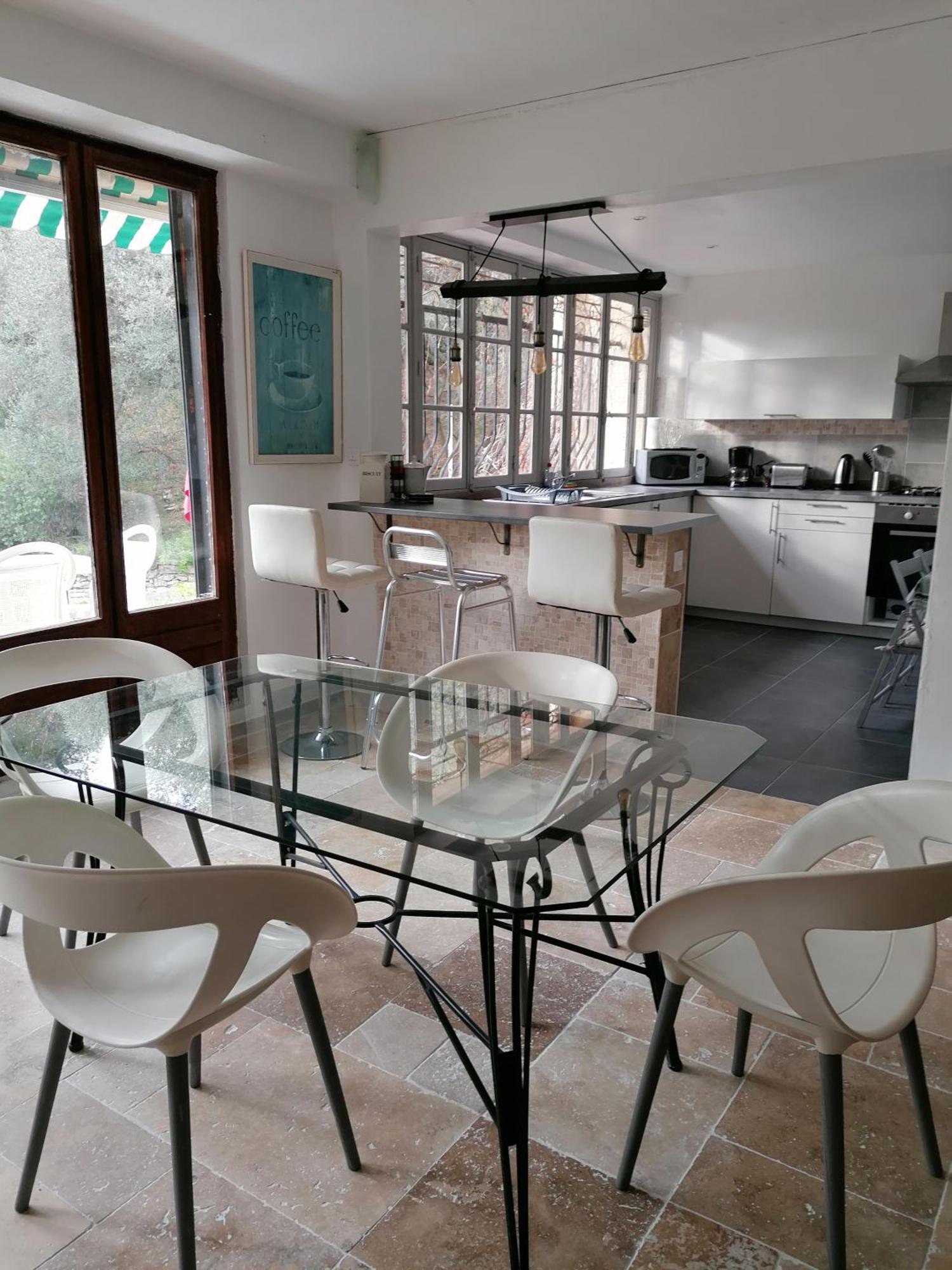 Charmant Rez De Villa Climatise Renove, 90M2 Avec Parking Cassis Ngoại thất bức ảnh